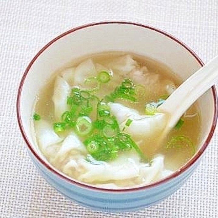簡単! ワンタンスープ